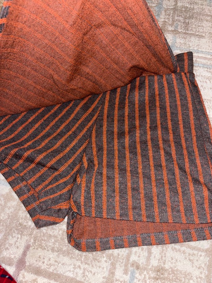 Kahverengi Çizgili Mutfak Önlüğü - Görsel 3