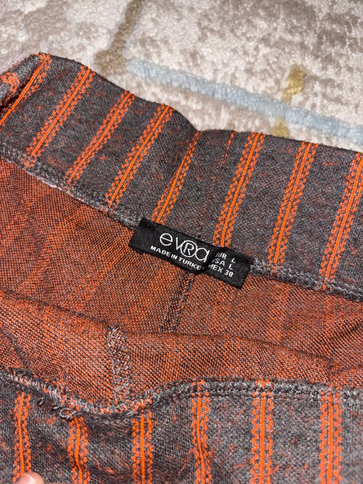 Kahverengi Çizgili Mutfak Önlüğü - Görsel 5