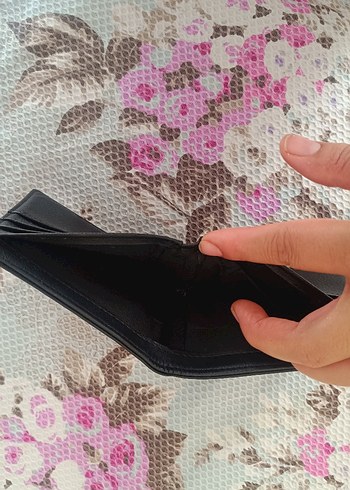 Siyah Yılan Desenli Erkek Cüzdan - Görsel 3