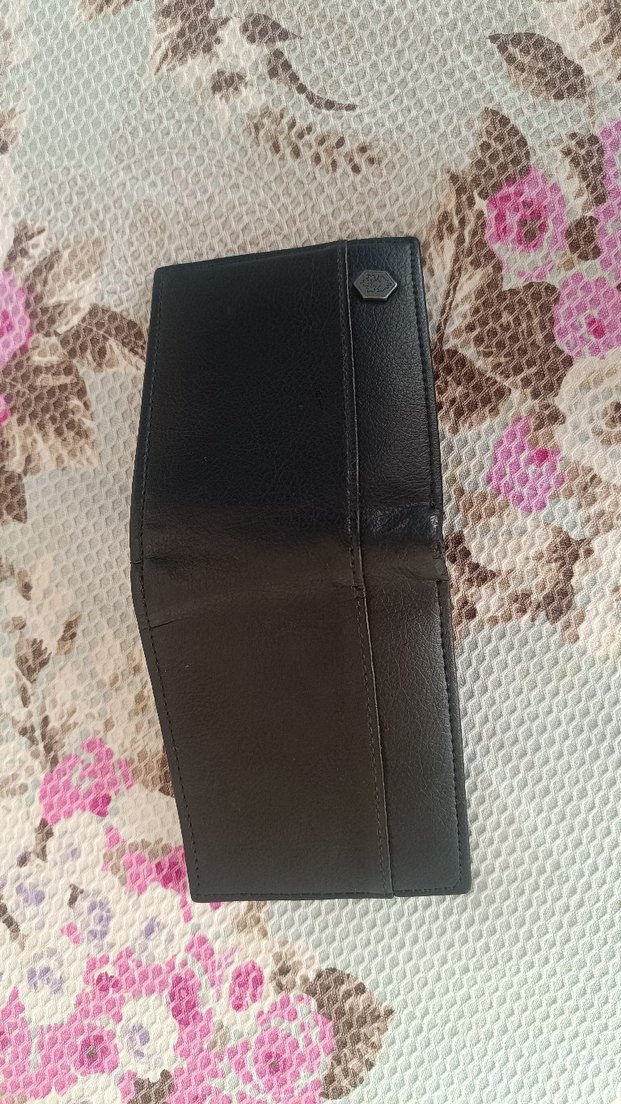 Siyah Yılan Desenli Erkek Cüzdan - Görsel 2