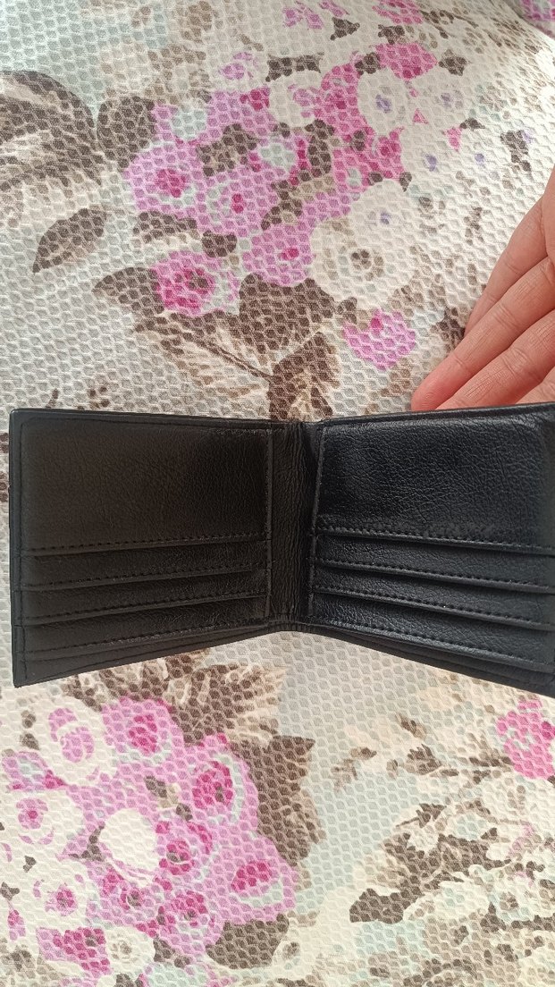 Siyah Yılan Desenli Erkek Cüzdan - Görsel 4