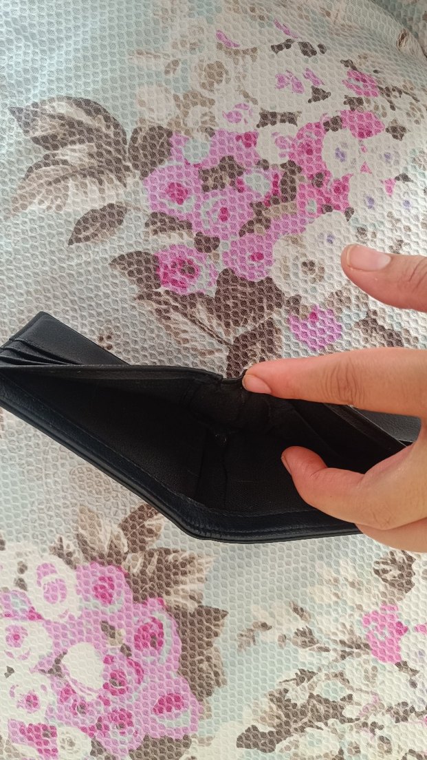 Siyah Yılan Desenli Erkek Cüzdan - Görsel 3