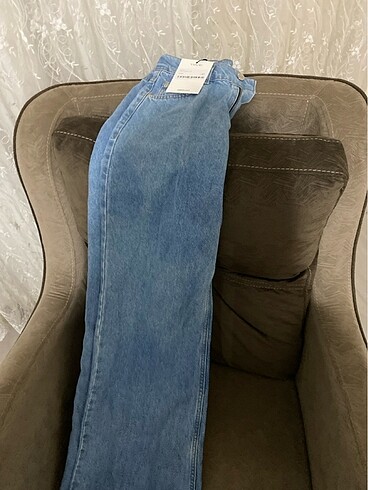 VATKALI WİDE LEG BUZ MAVİ JEAN