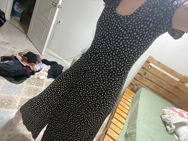 Zara Zara midi elbise