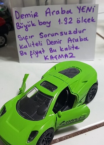  Beden Demir Araba büyük boy yeni sıfır model araba 