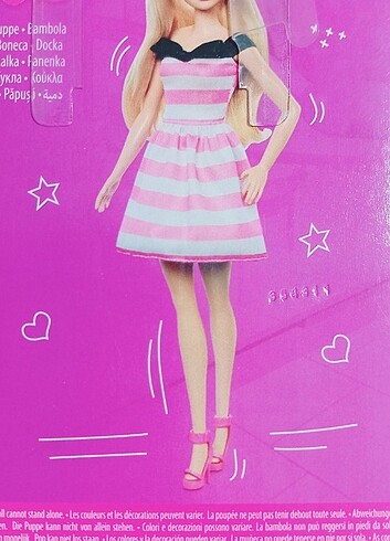 Barbie BARBIE ORJİNAL büyük boy kutulu Barbie Bebek