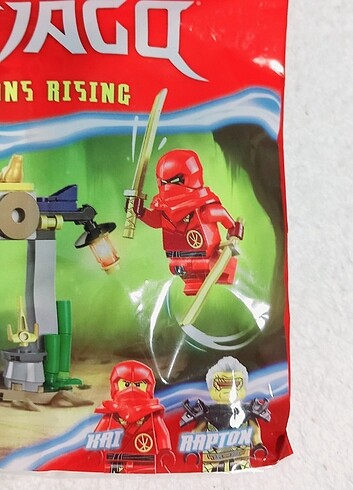 Beden Renk NINJAGO LEGO DRAGONS RISING savaşcı lego