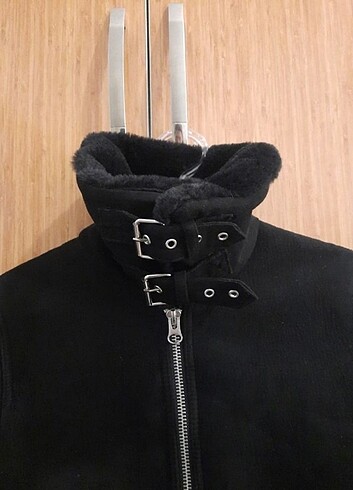s Beden siyah Renk H&M içi yünlü mont