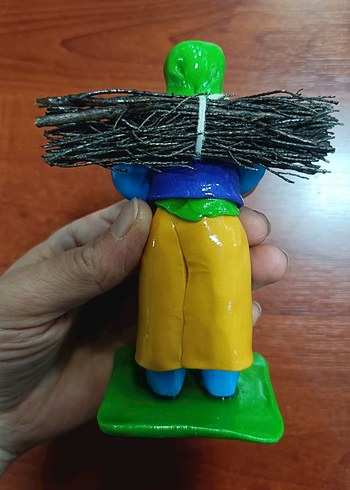 Renkli Geleneksel Çiftçi Figürleri - Görsel 4