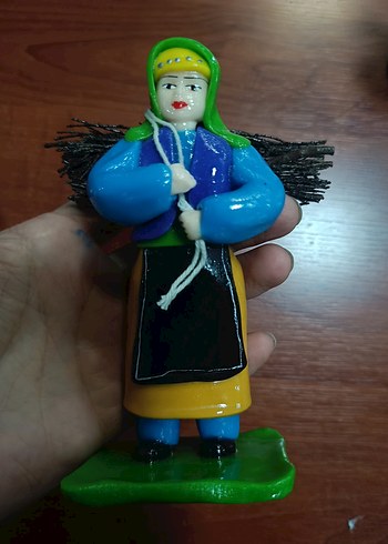 Renkli Geleneksel Çiftçi Figürleri - Görsel 5