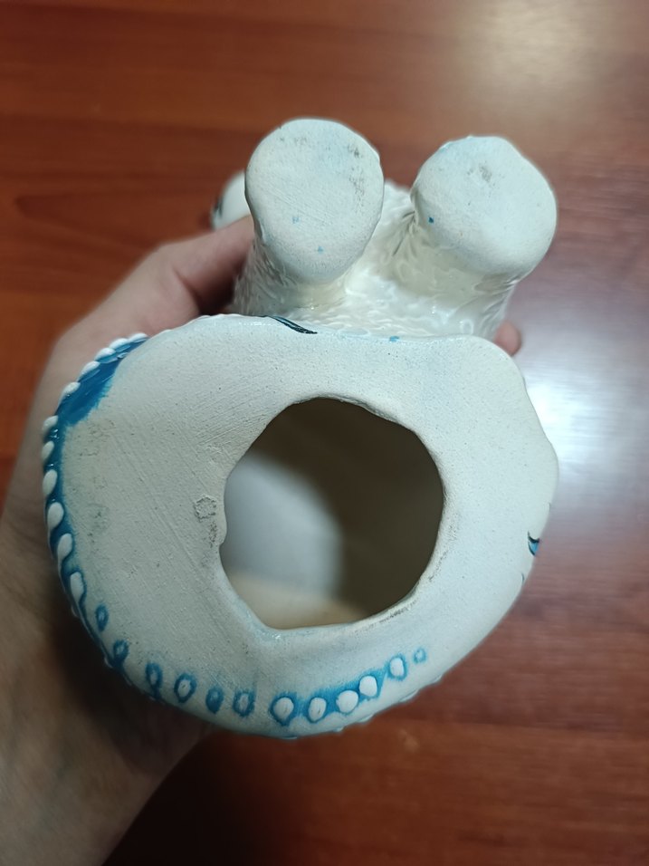 Renkli Desenli Beyaz Kedi Biblo - Görsel 5