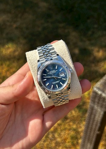Rolex Datejust Jubile Fluted Motif Blue
