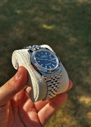 Rolex Rolex Datejust Jubile Fluted Motif Blue