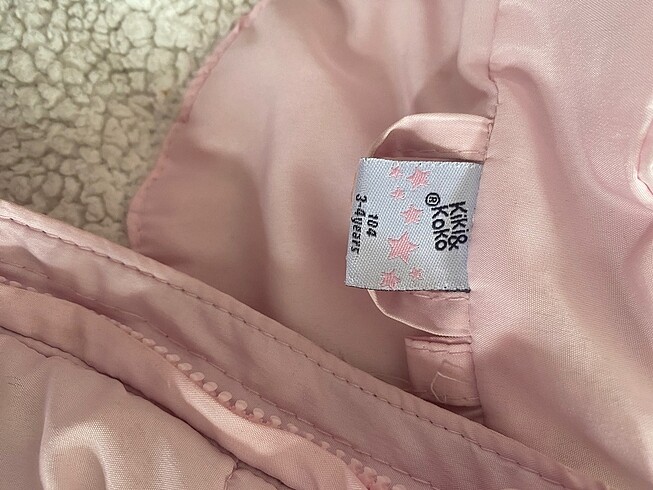 4 Yaş Beden pembe Renk Ünicorn kışlık mont 4/5 yaş