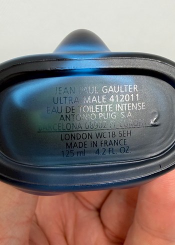 JPG Ultra Male 125ml - Görsel 2