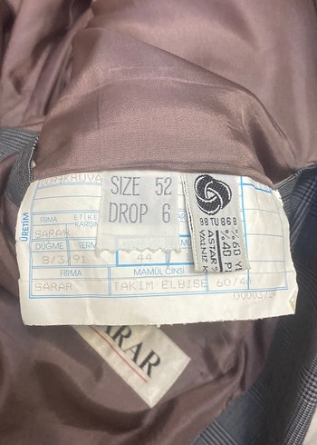 Gri Notch Yaka Düğmeli Erkek Takım Elbise - Görsel 9