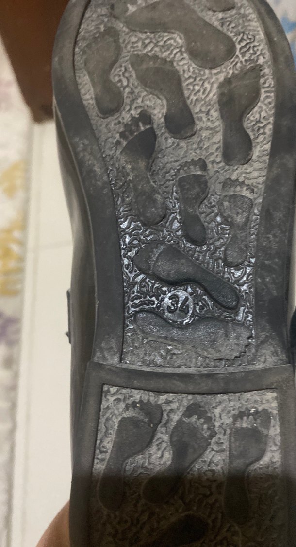 Siyah Tokalı Kız Çocuk Babet Ayakkabı 10 dakika kullanılmıştır - Görsel 5