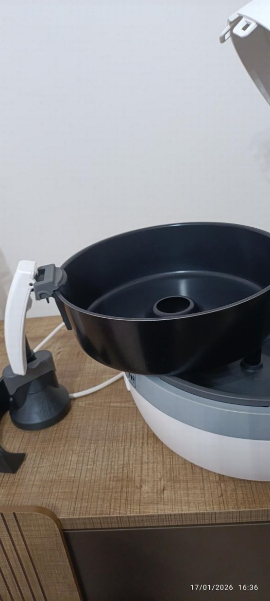 Beyaz-Gri Renkli Tefal actfry - Görsel 4