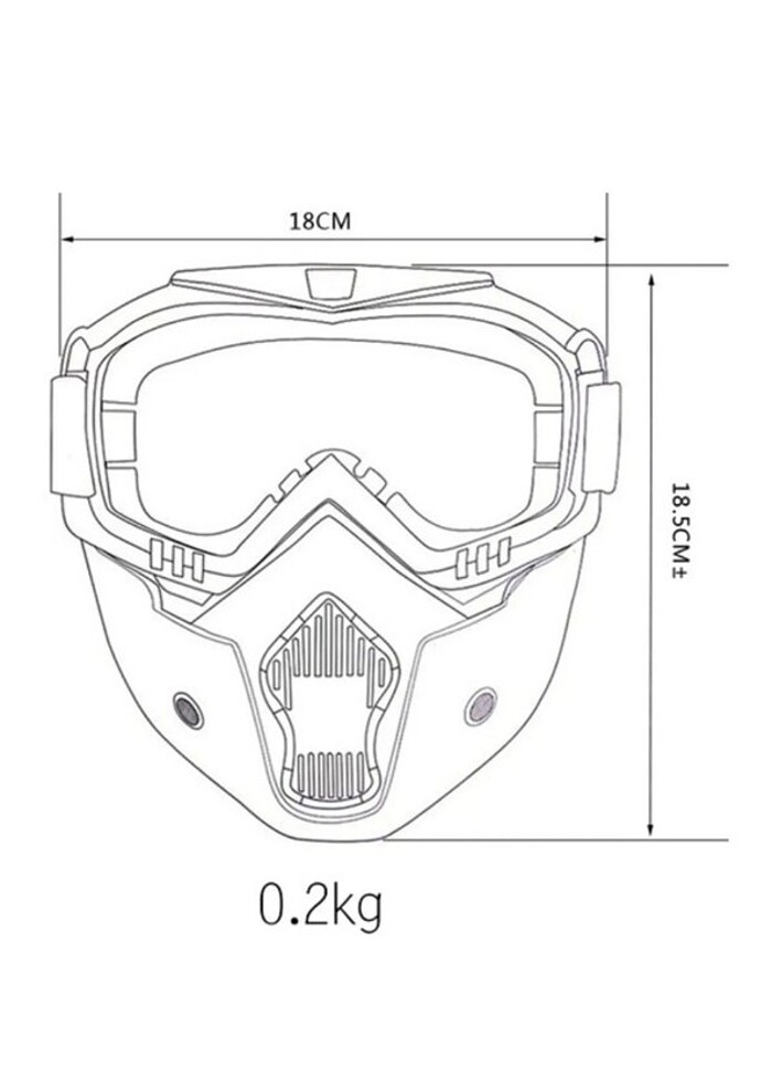 KAR MASKESİ MOTORCU MASKESİ - Görsel 2