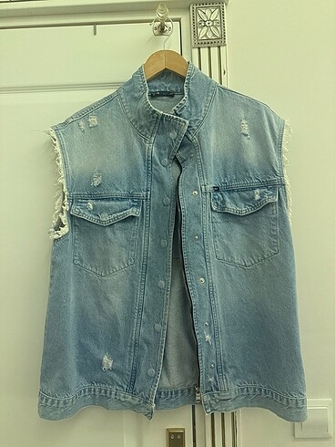 Ltb jean kot yelek - Görsel 4