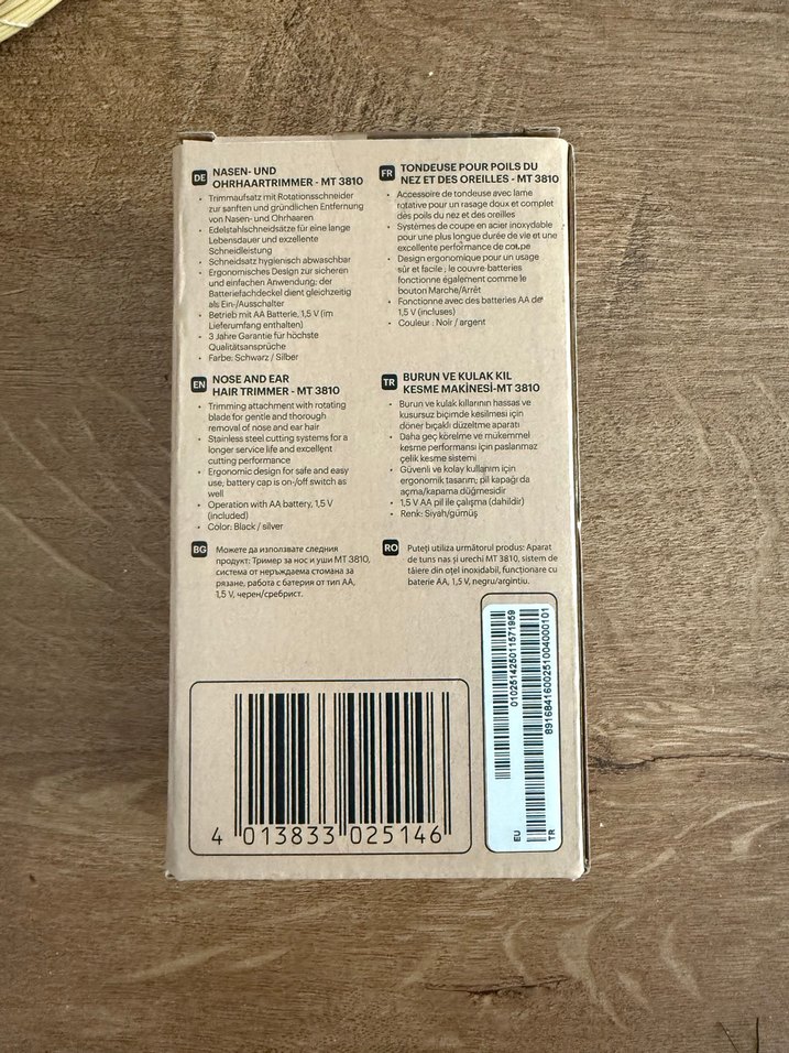 Grundig burub ve kulak kılı alma makinesi - Görsel 3