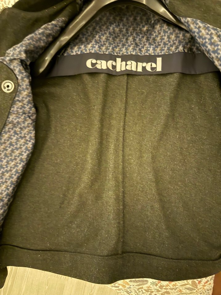 Gri Fermuarlı Erkek Ceket - Görsel 3