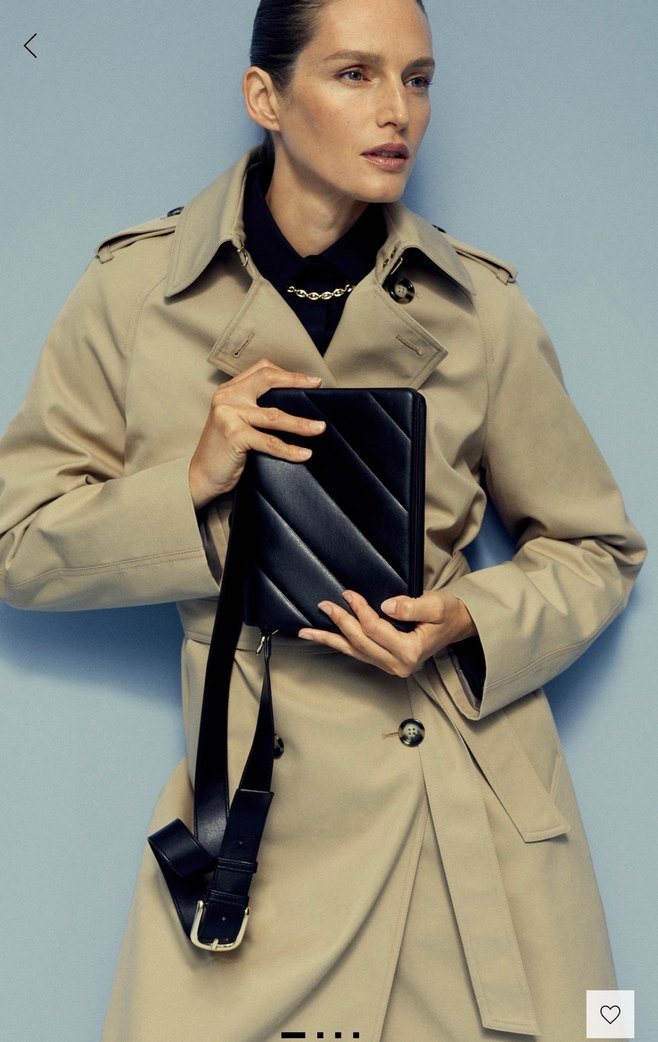 Deri Siyah Kapitone Kadın Çanta - Görsel 2