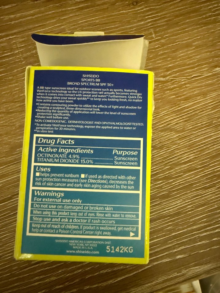 Shiseido Sports BB Krem SPF 50+ Parlak Ten - Görsel 4