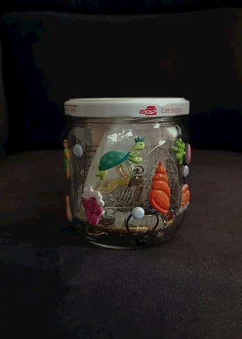 Beden çeşitli Renk takı kavanozu