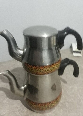 Mini çelik çaydanlık takımı 