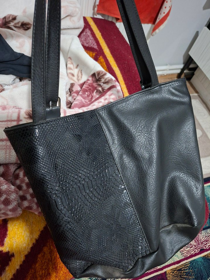 deri çanta kol çantası - Görsel 3