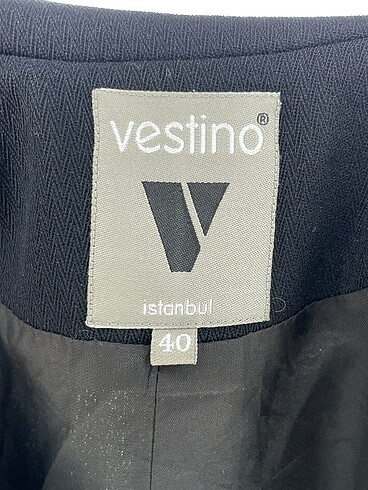 40 Beden siyah Renk Vintage Love Blazer %70 İndirimli.