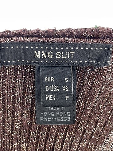 s Beden kahverengi Renk Mango Kısa Elbise %70 İndirimli.