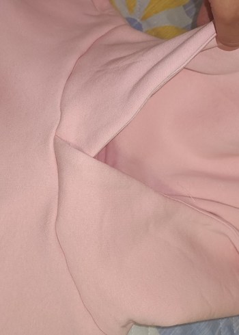 KARL KANİ Pembe Kapüşonlu Nakışlı Sweatshirt - Görsel 5