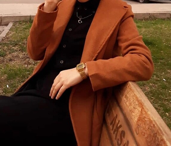 s Beden turuncu Renk havoş camel kaban