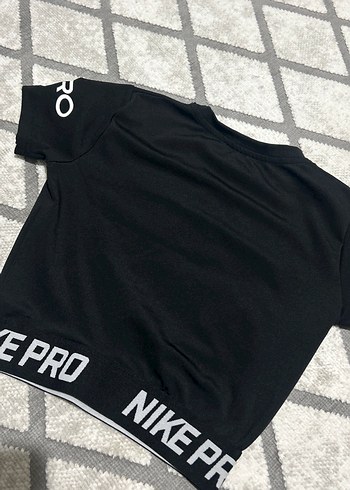 Siyah Nike Pro Baskılı Tişört - Görsel 2