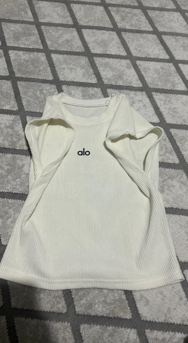 Kız Çocuk Beyaz Kısa Kollu Basic Tişört - Görsel 3