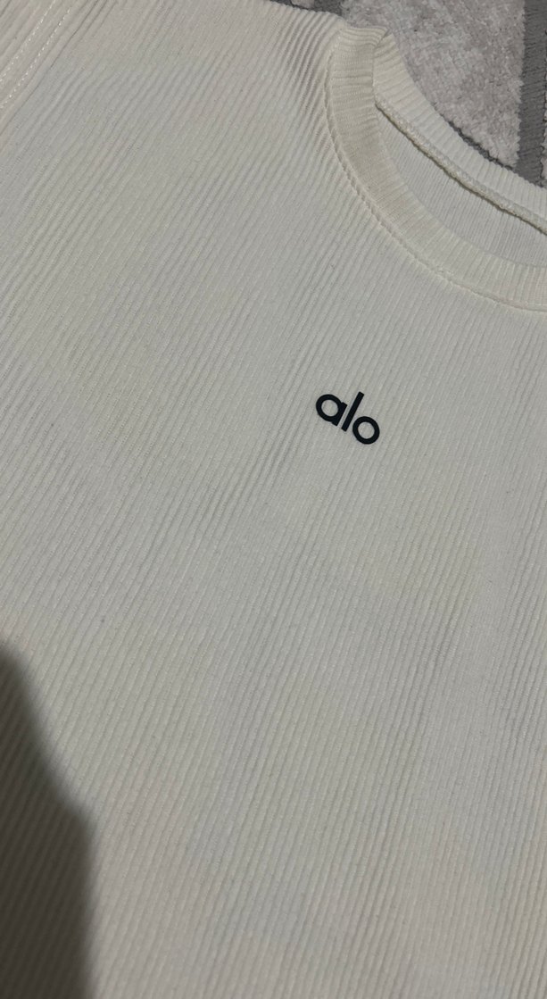 Kız Çocuk Beyaz Kısa Kollu Basic Tişört - Görsel 4