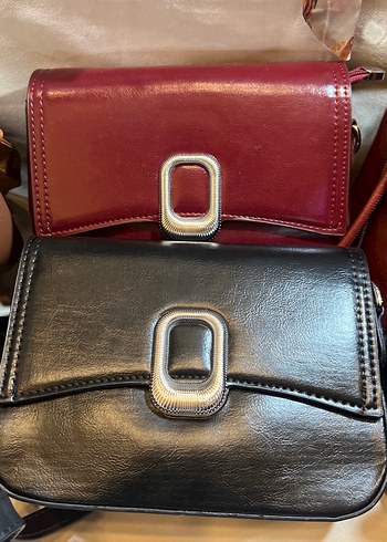 Bej Deri Tokalı Kadın Çanta - Görsel 2