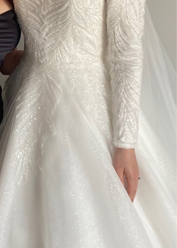 Tesettür gelinlik - Görsel 3