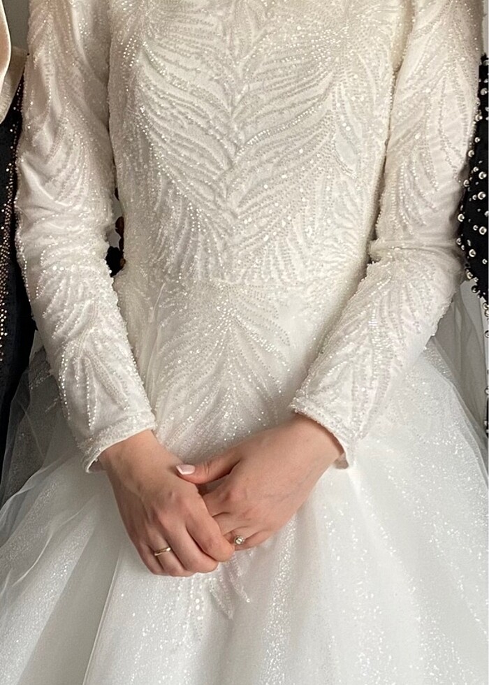 Tesettür gelinlik - Görsel 2