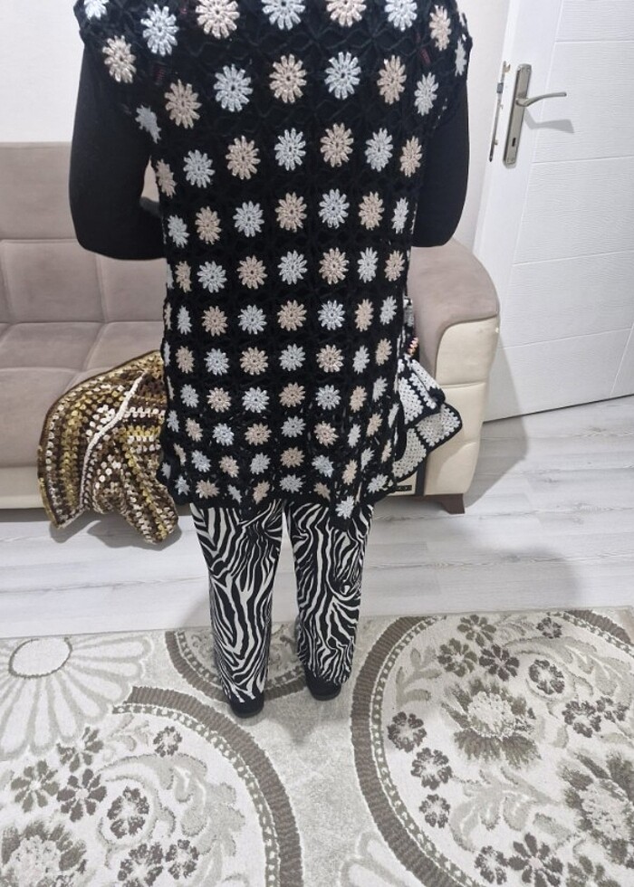 El örgüsü yelek - Görsel 3