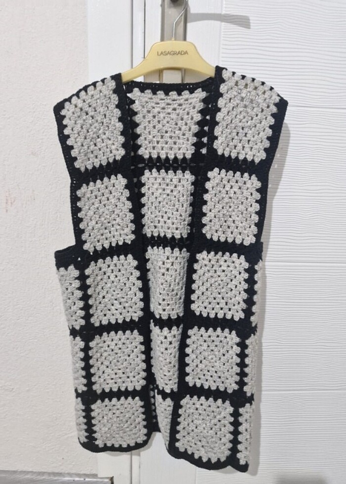 El örgüsü yelek - Görsel 5