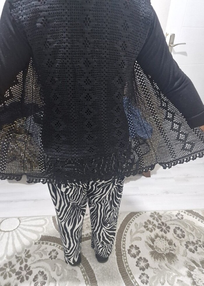 El örgüsü yelek - Görsel 5