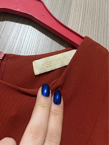 l Beden bordo Renk Kadın elbise