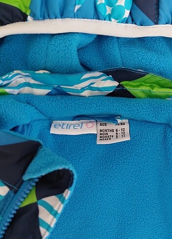 Etirel Çocuk Mont Tulum 6 12 ay - Görsel 6