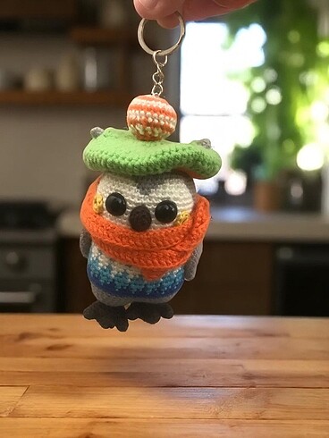 Oyuncak Baykuş Anahtarlık