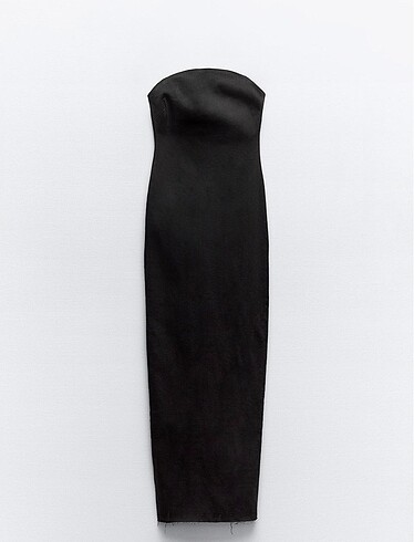 Zara straplez elbise
