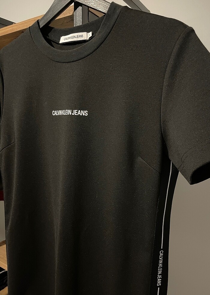 calvin klein kısa günlüm elbise - Görsel 2