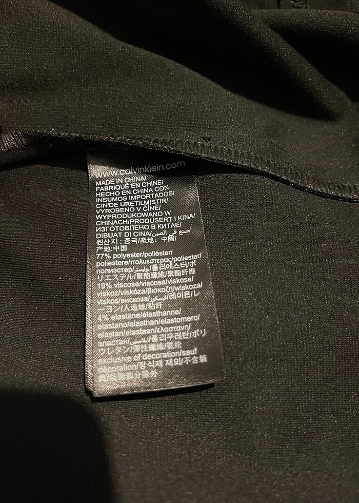 calvin klein kısa günlüm elbise - Görsel 5